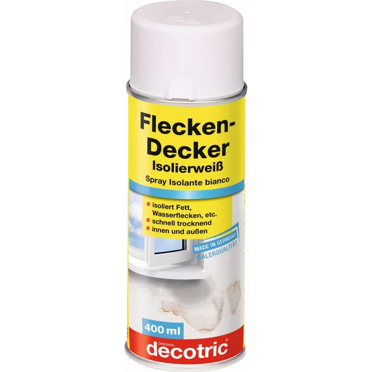 Decotric Flecken-Decker Isolier-Spray 400 ml, weiß