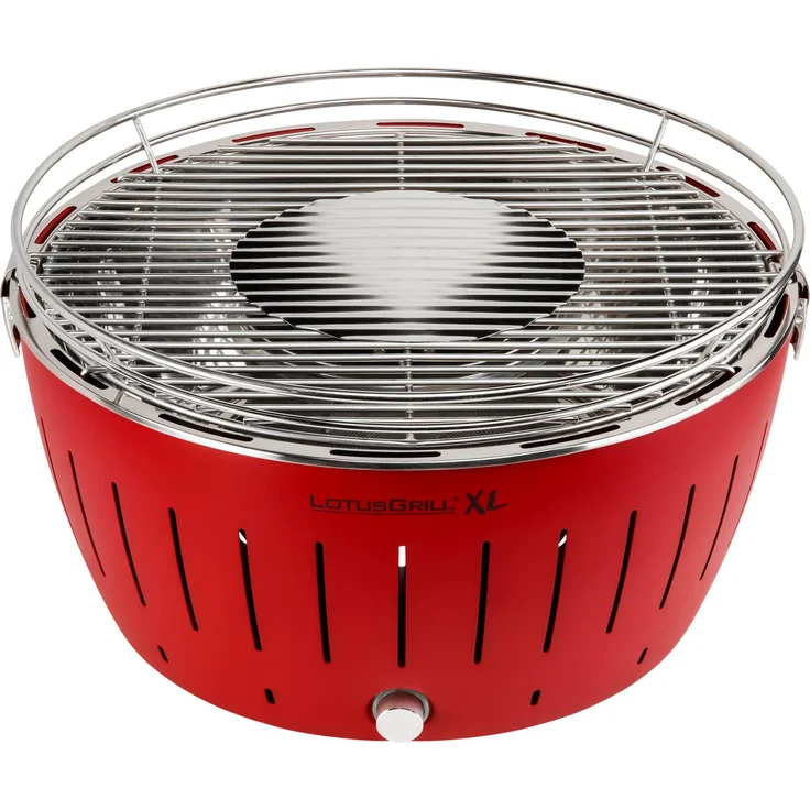LotusGrill XL Holzkohlegrill Feuerrot 435P (Ø 40,5cm) mit USB Anschluss – Bild 2