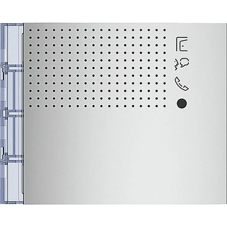 Audio-Frontblende SFERA ohne Ruftasten, für SFERA Audio-Türstation,Allmetal