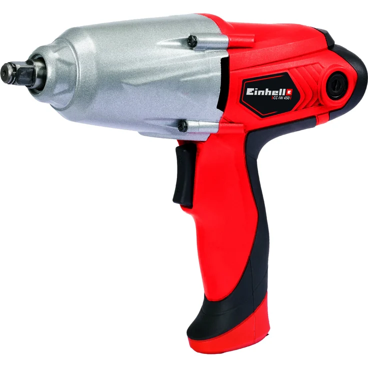 Einhell Elektro-Schlagschrauber CC-IW 450 (450 W, 300 Nm, Wippschalter Rechts--Linkslauf, inkl. Stecknüsse 17, 19, 21 und 22 mm) – Bild 1