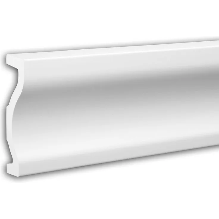 Gewände 484051 Fassadenprofil Stuckleiste Fassadenelement Modernes Design weiß 2,3 m