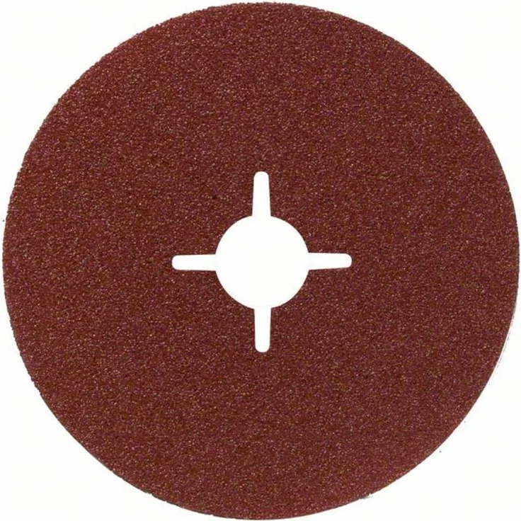 Bosch Professional Fiberschleifscheibe (für Winkelschleifer verschiedene Materialien, Ø 180 mm, Körnung 100)