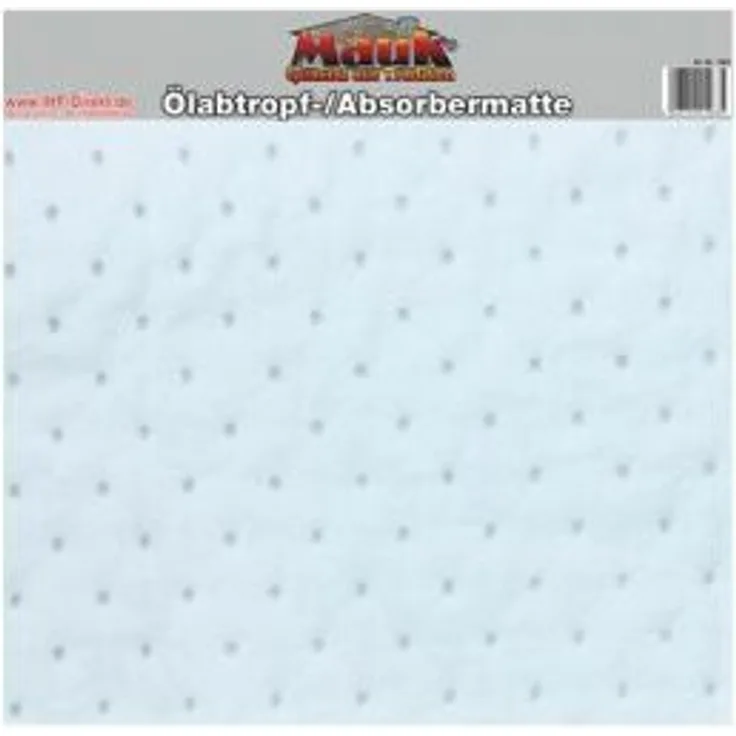 MAUK Werkstatt Auto Kfz Öl- Abtropf- Absorbermatte Arbeitsmatte Matte aus 100 % Polyproplene 1000 x 1000 x 5 mm - Mauk