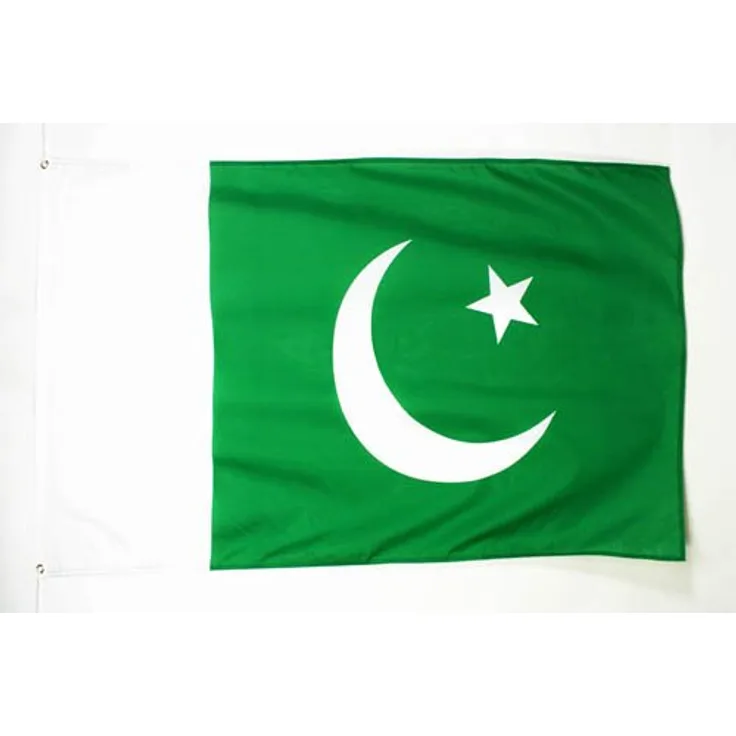 AZ FLAG Flagge Pakistan 150x90cm - PAKISTANISCHE Fahne 90 x 150 cm feiner Polyester - flaggen
