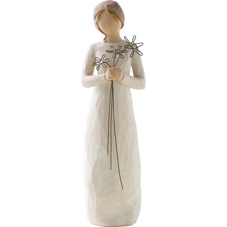 Willow Tree 26147 Figur Dankbarkeit, 3,8 x 3,8 x 22,9 cm