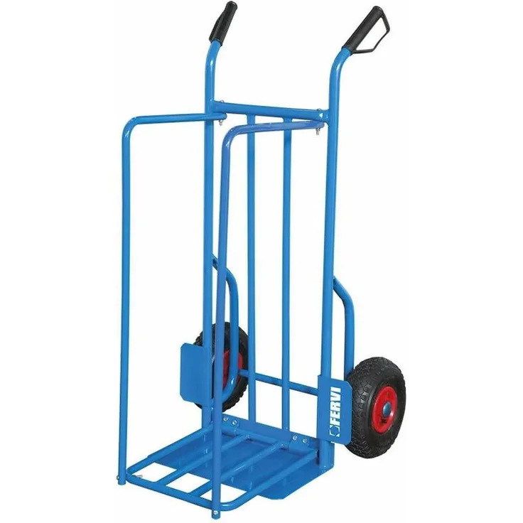 Fervi - SACKKARRE TRANSPORTKARRE STAPELKARRE PLATTFORMWAGEN KLAPPBAR WERKSTAT C189