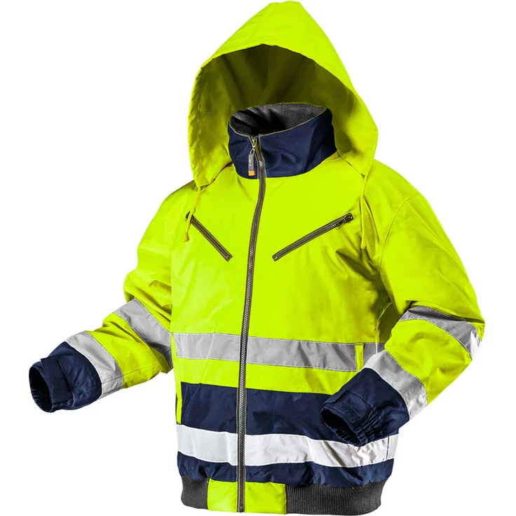 Thermo Warnschutzjacke EN 20471 XL neongelb – Bild 1