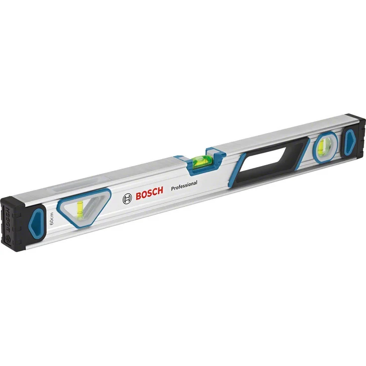 Bosch Professional Wasserwaage 60 cm (rundum ablesbar, Aluminium Gehäuse, robuste Endkappen, in Blister) – Bild 1