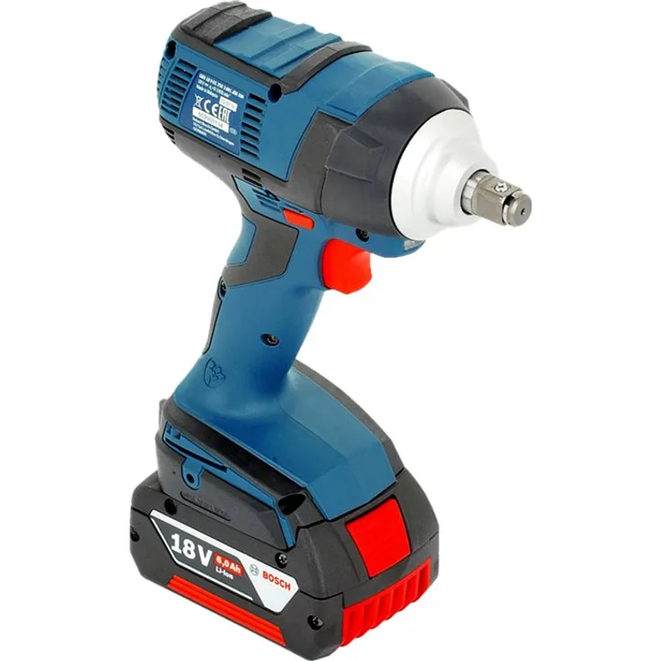 Bosch Professional Akku-Drehschlagschrauber GDS 18 V-EC 250, mit 2 x 5,0 Ah Li-Ion Akku, L-BOXX