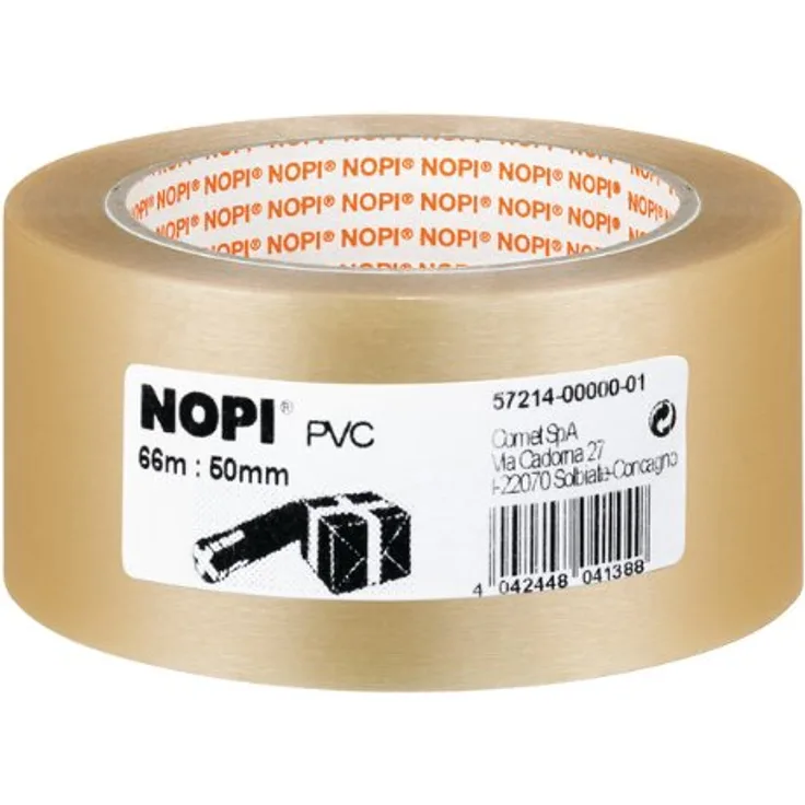 NOPI Packband^ transparent^ 66m x 50mm