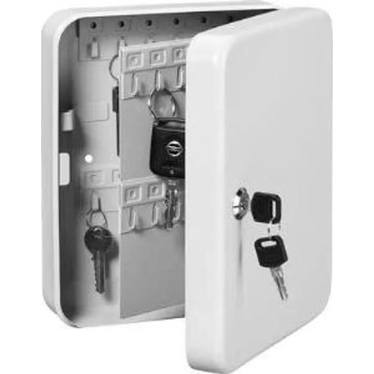 BURG-WÄCHTER Schlüsselbox 35870 FAVOR KC 48 Schlüsselschloss Weiß