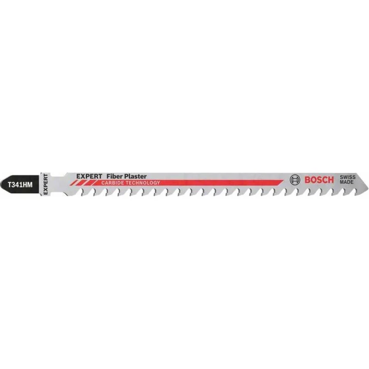 Stichsägeblatt Fiber Plaster T 341 HM Gesamtlänge 132 mm Zahnteilung 4,3 mm Faserzementplatten – Bild 1