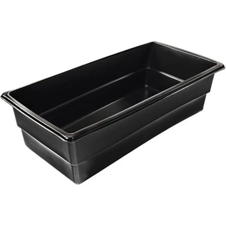 Heissner Teichbecken PE 380 l, eckig, schwarz