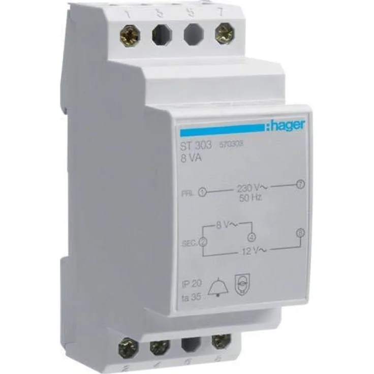 Hager ST303 - Elektrogehäusezubehör (230 V)