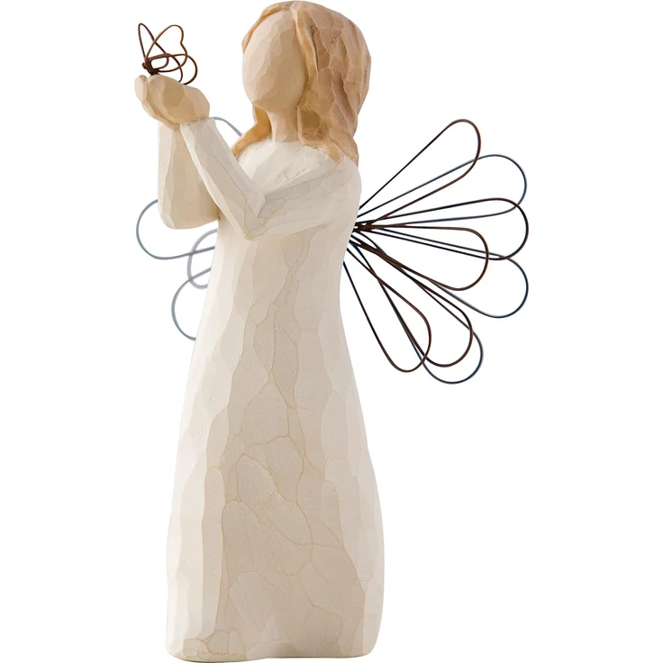 Willow Tree 26219 Figur Engel der Freiheit, 3,8 x 3,8 x 12,7 cm