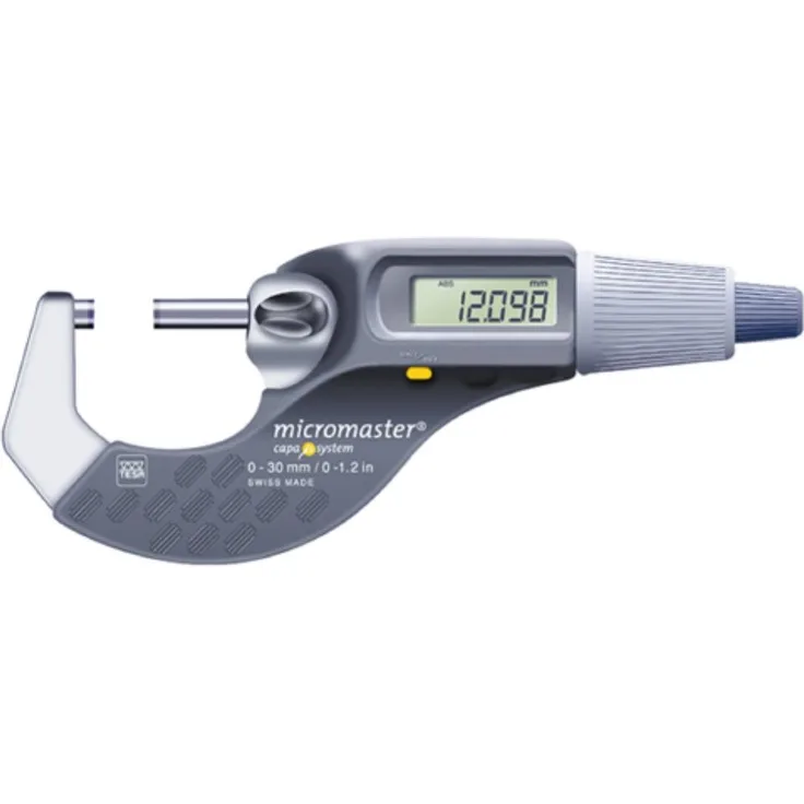 Tesa MICROMASTER Messschraube 0-30mm, Abl. 0,001mm, oh (6030010)