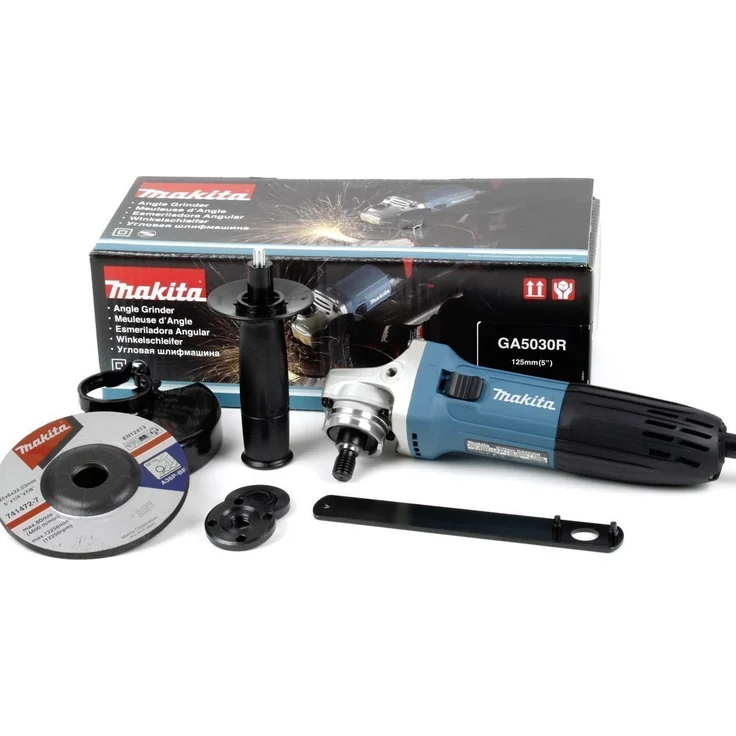 Makita GA5030R Winkelschleifer 125 mm 720 Watt 11000 U/min Spindelarretierung 1,8 kg – Bild 4