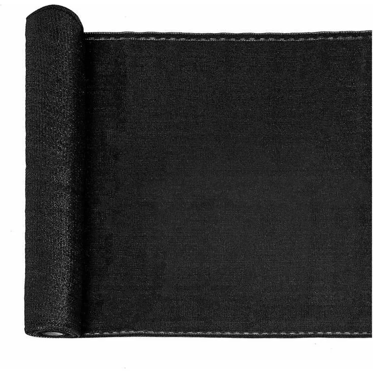 Sichtschutz Zaunblende Tennisblende Zaun HDPE Netz Schattiergewebe Windschutz Anthrazit 1,0 x 25 m