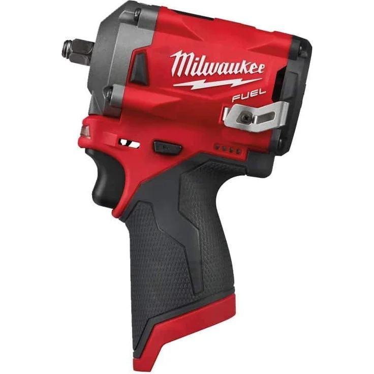 Milwaukee M12FIW38-0 4933464612 Schlagschrauber 12 V Li Ion3-8 CUADRADILLO-M12FIW38-0, Rot und schwarz – Bild 1