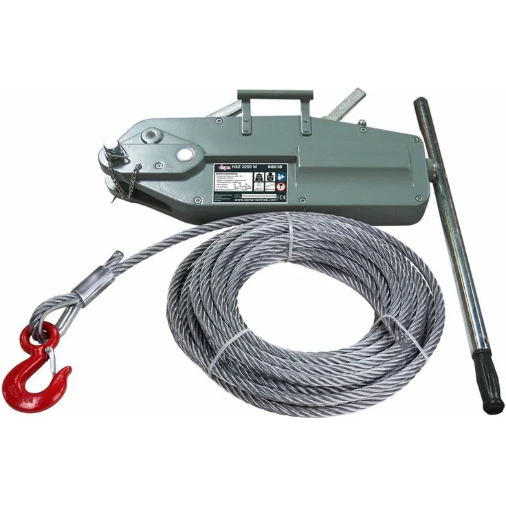 Handseilwinde Seilwinde Handseilzug Seilzug Forstseilwinde 3,2 t