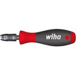 Wiha Schraubendreher mit Bithalter CentroFix mechanisch verriegelbar 1-4'' (40331) 149 mm