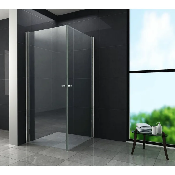 Duschkabine SPA 90 x 90 x 190 cm - Klarglas