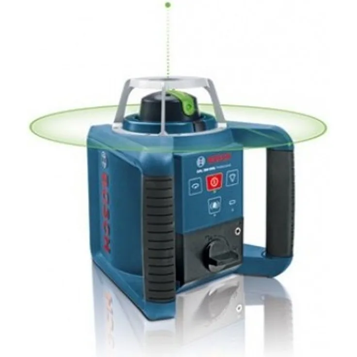 Bosch Professional GRL 300 HV, 300 m Arbeitsbereich mit Empfänger, Fernbedienung, Transportkoffer, Empfänger, Wandhalter