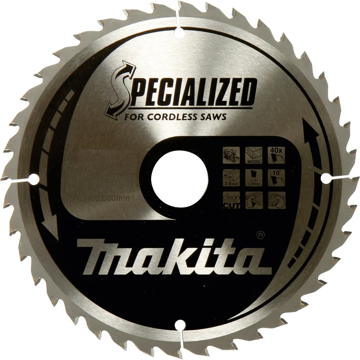 Makita B-32954 SPECIALIZED Saegeb.165x20x40Z