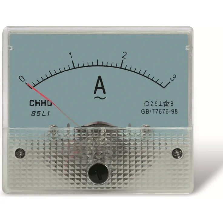 Einbau-Messinstrument, 0...3 A Spannung 