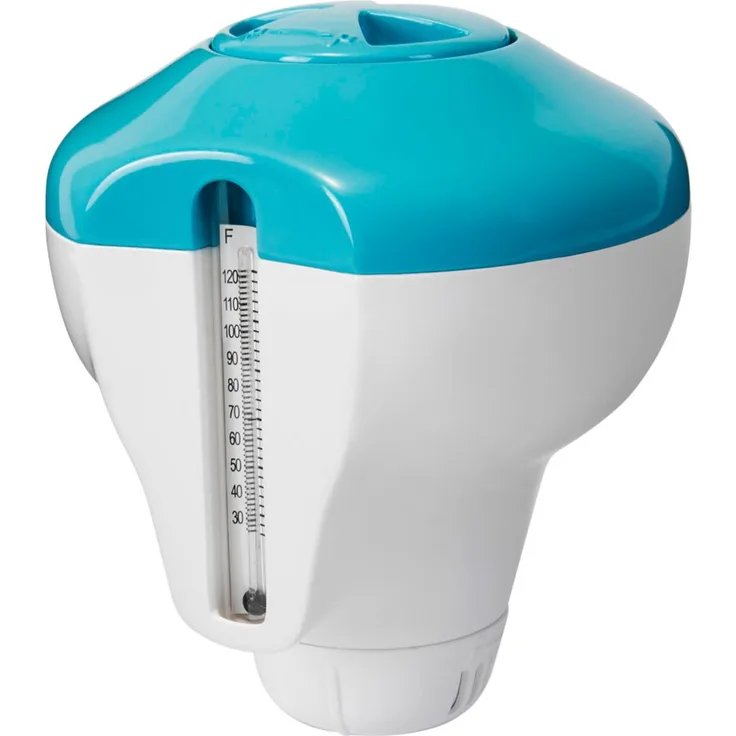 Intex  Spender chemische Pool und Spa mit Thermometer Dispensador con termómetro 14,5 cm bunt