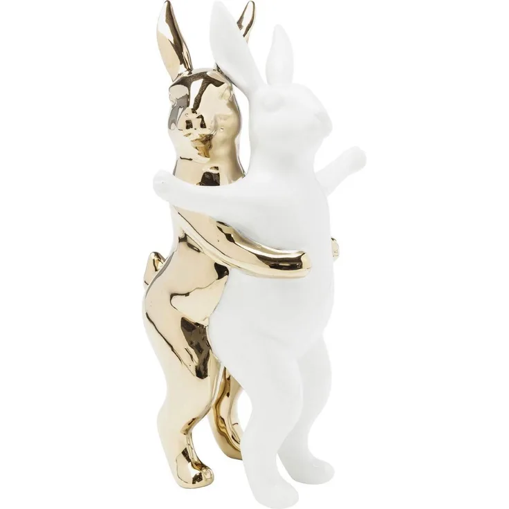Kare Design Figur Hugging Rabbits Deko, medium