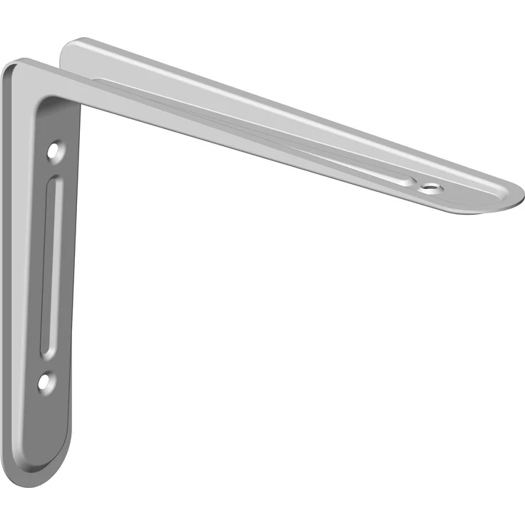 Element System 18133-00155 Regalkonsole Arena-Regalträger - 5 Größen - 3 Farben - 2 Stück-weiß - 190 x 270 mm, 190x270 mm – Bild 1