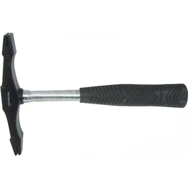 Silverline HA64 Mörtelhammer mit zwei Pinnen und Stahlrohrstiel 709 g