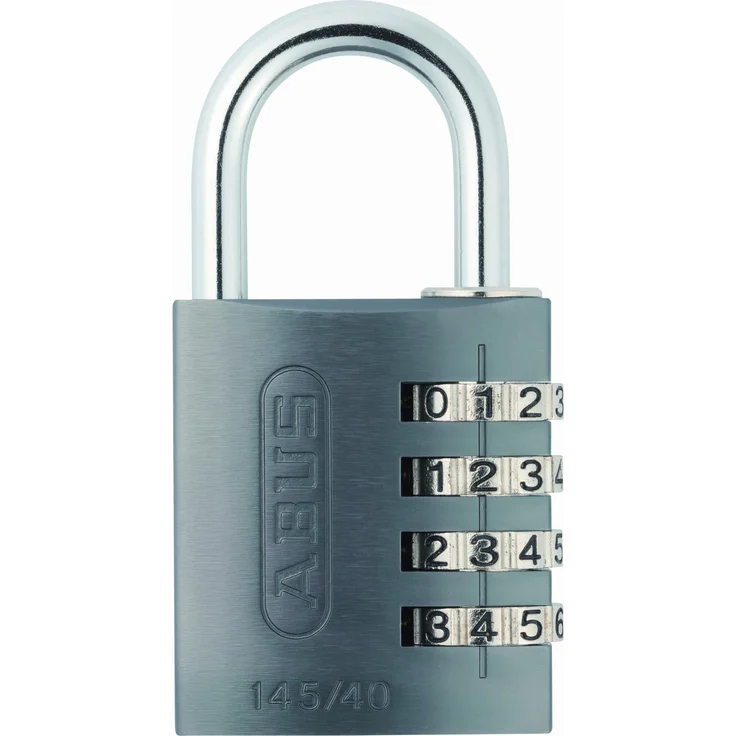Abus - 145-40 40mm Titanium kombination aus Aluminium Vorhängeschloss 49551 -... – Bild 1