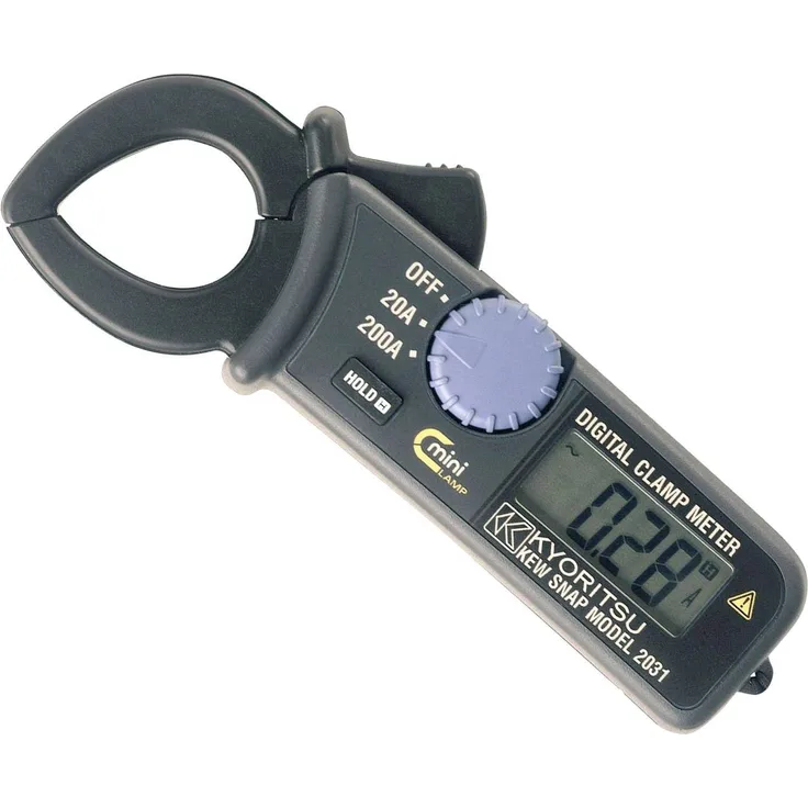 Kyoritsu KEW-2031 Stromzange digital CAT III 300V Anzeige Counts: 2000