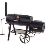 JOES Barbeque Smoker Silver Edition 16 Texas Classic, Grillfläche 100 x 39 cm