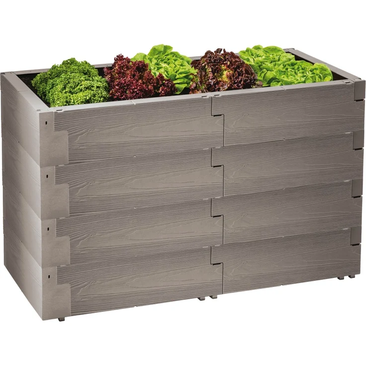 JUWEL Timber 130x60x80 cm 4er Set Hochbeet – Bild 2