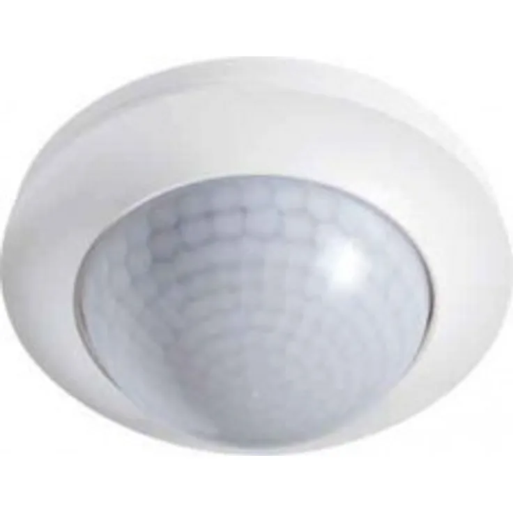 ESYLUX 5142198 Präsenzmelder 360 Grad Unterputz, 24 m, 230 V, RWS, IP20, PD-C360I-24 Plus