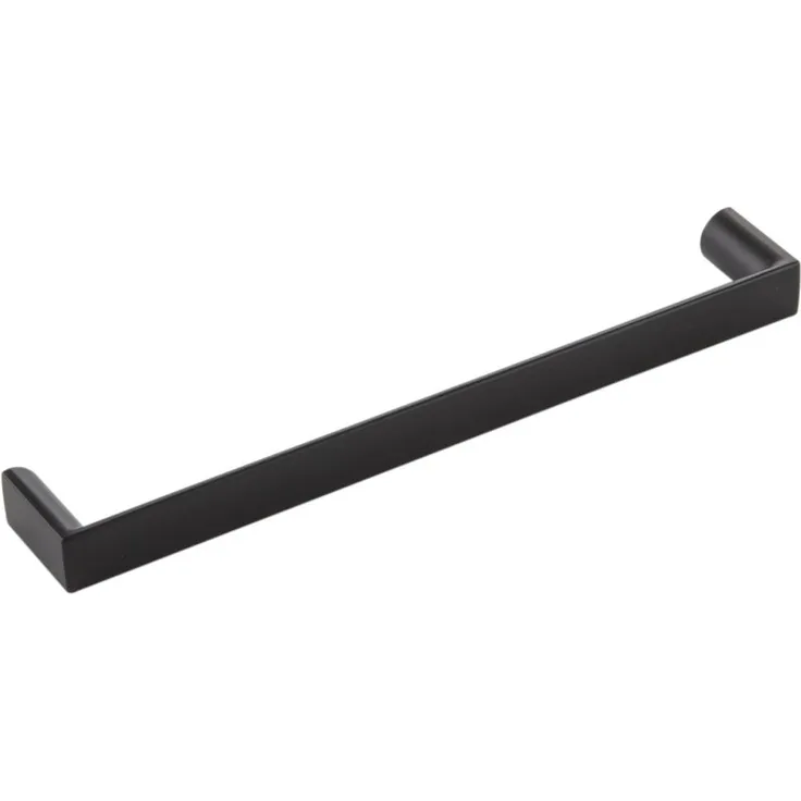 Schuco - Griff Club LA 160 mm, Breite 168 mm, Zinkdruckguss schwarz matt lackiert