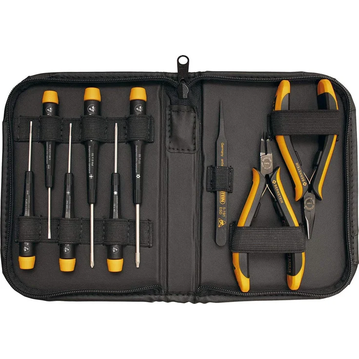 Bernstein Werkzeug GmbH 2250 Service-Set CARAT mit 9 Werkzeugen