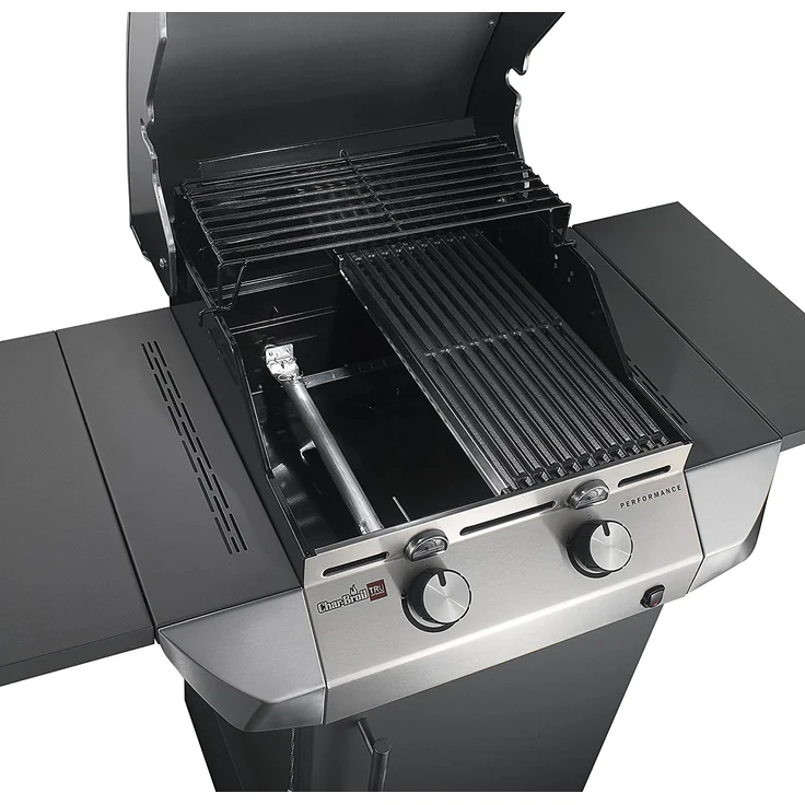Char-Broil Performance Series T22G - 2 Brenner Gasgrill, Schwarz-Edelstahl. – Bild 4