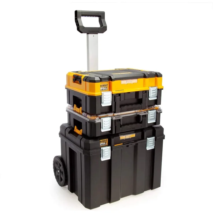 DeWalt DWST83411-1 Tstak Tower I Kit Elektrowerkzeughalter, Schwarz - Gelb