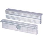 Brockhaus Heuer Schraubstockschutzbacken mit Rillenprofil für Breite 160mm LM 1Paar / VE - 110160  VERPACKTPER PAAR