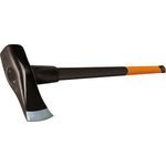 Fiskars Spaltung X46, 2 in 1: Axt und Hammer, Gehärtete Stahl-Klinge-Glasfaserverstärkter Kunststoff-Griff, Schwarz-Orange, 1001705, Standard, 90 x 23 x 9 cm