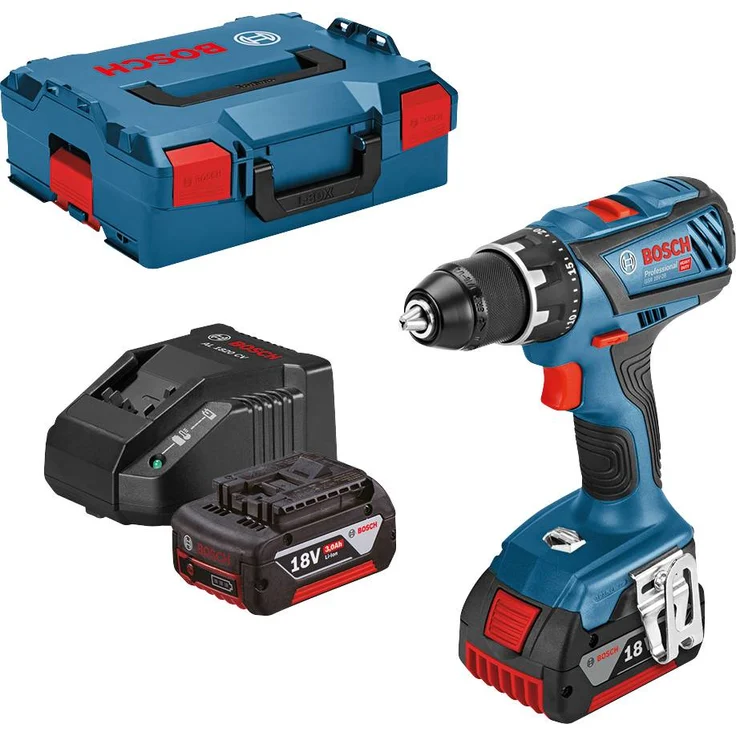 Bosch Professional Akku-Bohrschrauber GSR 18V-28 3.0Ah Li-Ion Koffer, 2. Akku – Bild 1