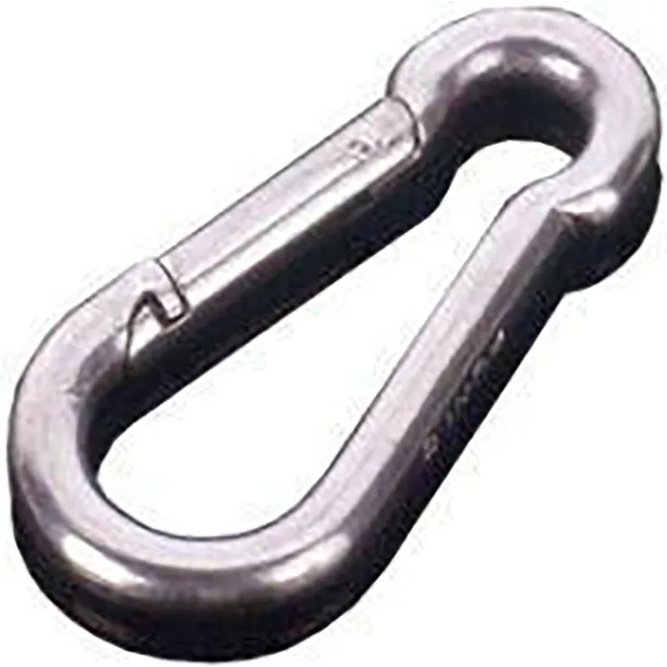 FORMAT Feuerwehr Karabinerhaken galZn 40x 4mm 100 Inh. 100 Stück