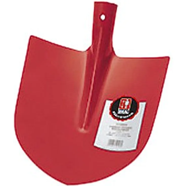 Idealspaten 818428 Frankfurter Schaufel,Blattmaß mm: 300 x 270,rot pulverbeschichtet