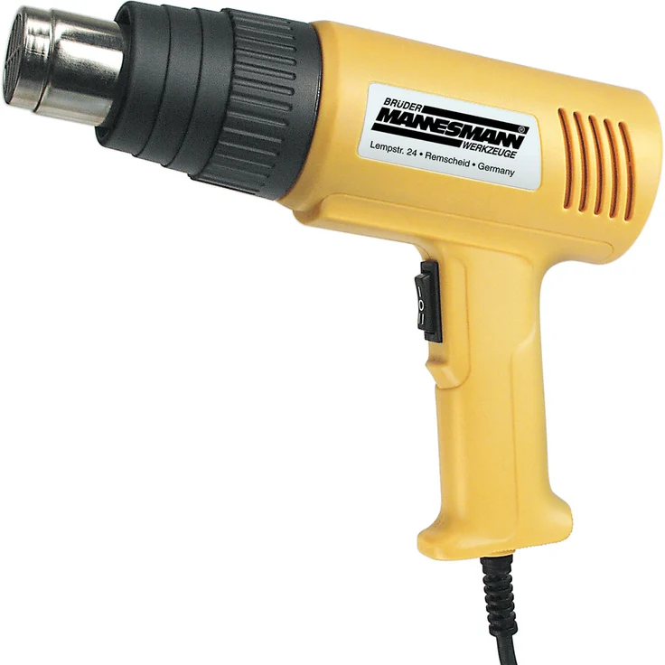 Brüder Mannesmann M49500 Heissluftgebläse 2000 W, 4-tlg – Bild 1