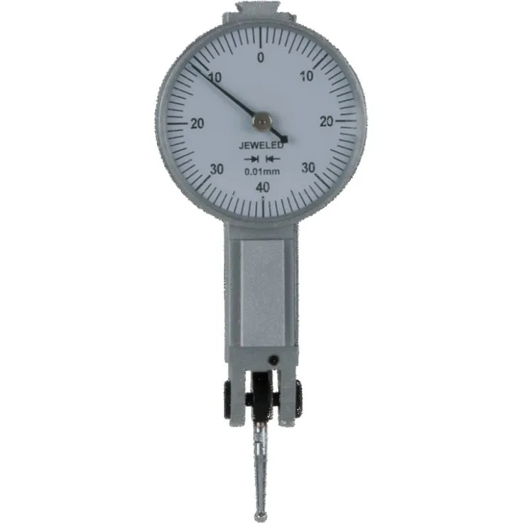 KS Tools 300.0564 Präzisions-Messuhr mit Nulleinstellung 0-0,8mm