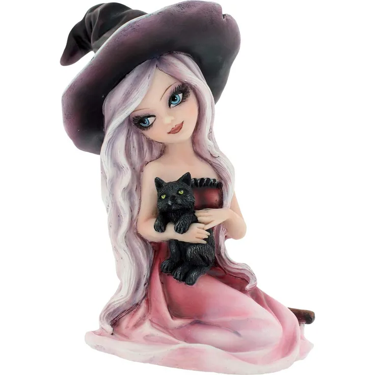 Nemesis Now Dekofigur, Kunstharz, Rosa, 15 cm